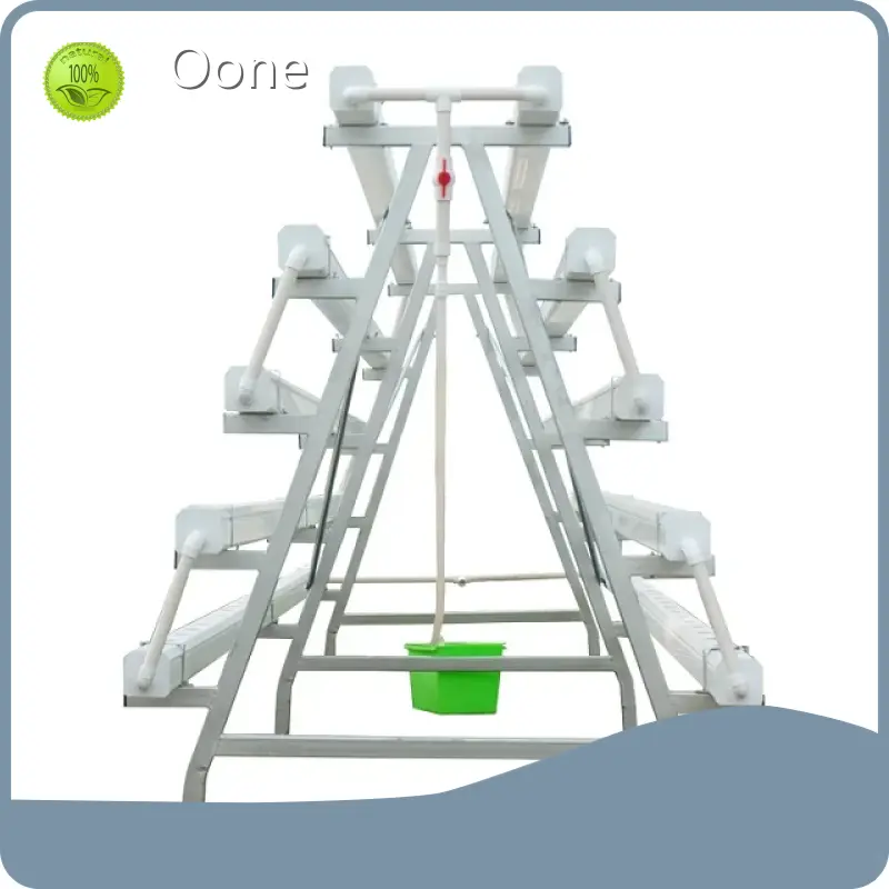 Pvc Pipe Hydroponic System Water and Fertilizer Saving by Oone 1
