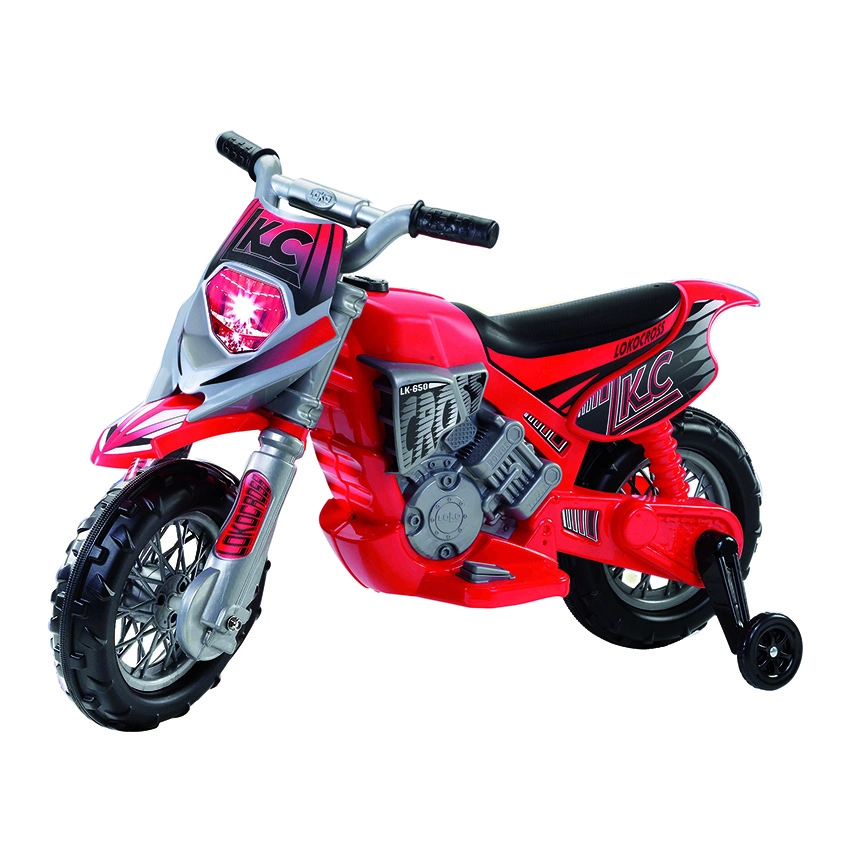 Motocicleta elétrica de bicicleta de sujeira para crianças para crianças para crianças montar na moto de brinquedo com 2 rodas de treinamento de 2 velocidades suspensão de primavera 1