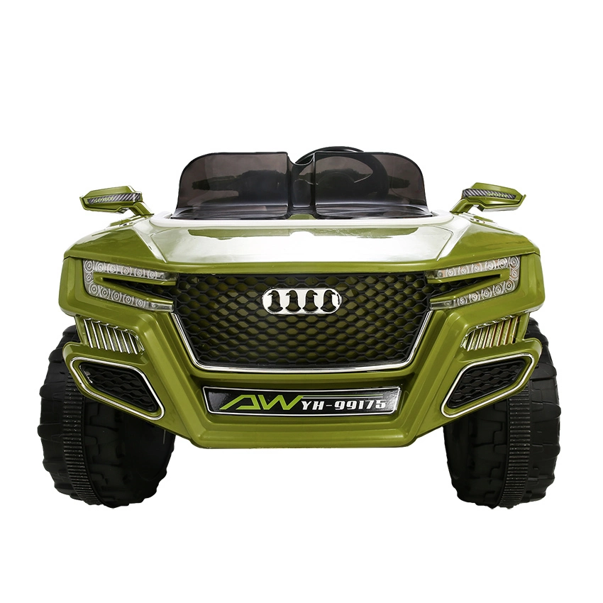 2 人座吉普車、12V 電池供電電動車玩具附遙控器、3 速、LED 燈、MP3、喇叭、音樂 1