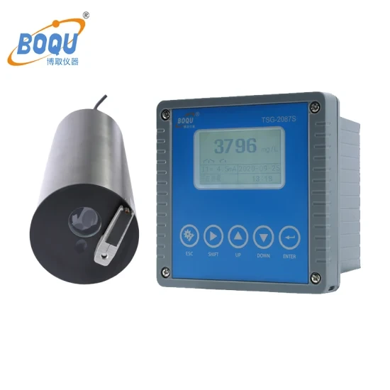 Boqu Tsg-2087s con cepillo Auto-Clean Material de acero inoxidable Tres relés para controlar la bomba dosificadora 1