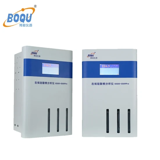 Boqu Gsgg-5089 PRO Модель настенного шкафа с шестью каналами для онлайн-счетчика кремния для чистой воды и электростанций 1