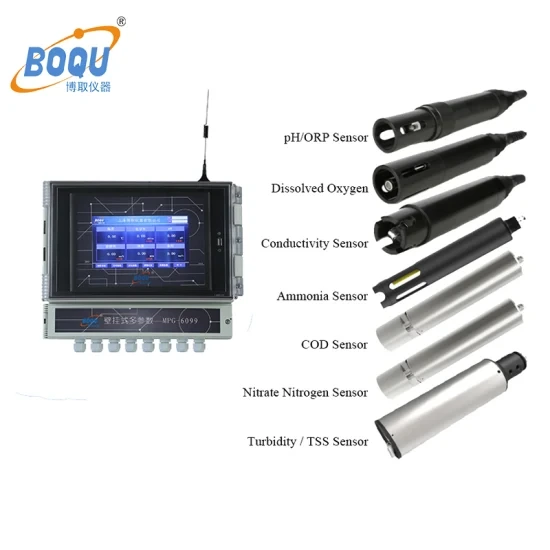 Boqu Mpg-6099 Measuring pH/Cod/Tss/Debit/Nh3-N for Kelapa Sawit/Palm Oil Online Multi-Parameter Analysis 1