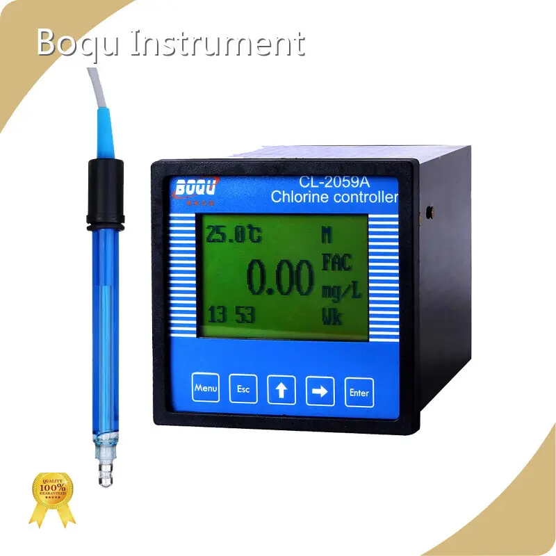 Medidor de calidad del agua 0 ~ 50 ℃ Compensación automática de temperatura por instrumento Boqu 1