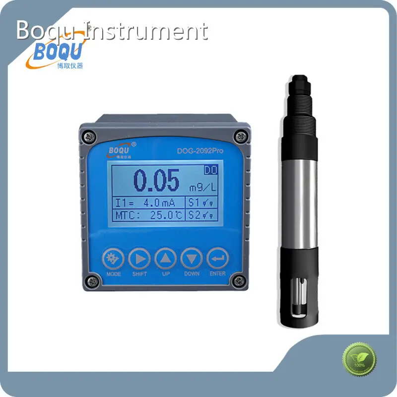 Analizador en línea Tratamiento de agua Tipo aislado 2 vías de salida 4-20 mA (pH/ORP.temperatura) de Boqu Instrument 1