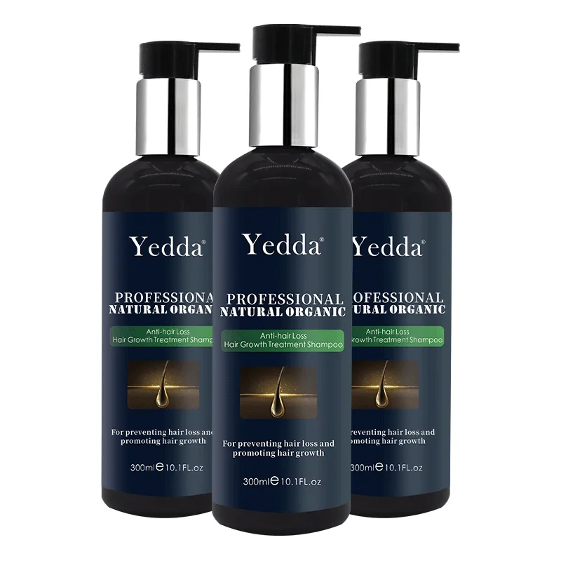 Natural Private Label Herbal Organic Anti Hair Loss Growth Shampoo 1
