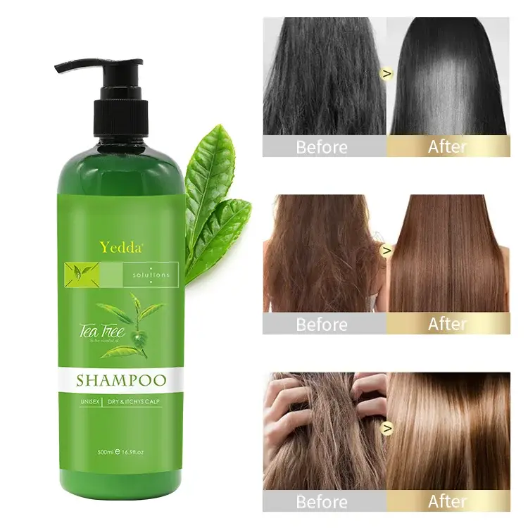 Yedda Lavender Mint Tea Tree Shampoo and Conditioner 500mL Lavender Mint Tea Tree Shampoo and Conditionerseries 5
