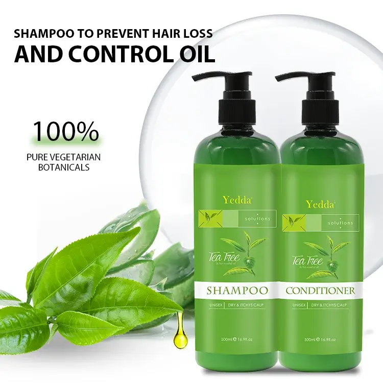 Yedda Lavender Mint Tea Tree Shampoo and Conditioner 500mL Lavender Mint Tea Tree Shampoo and Conditionerseries 3