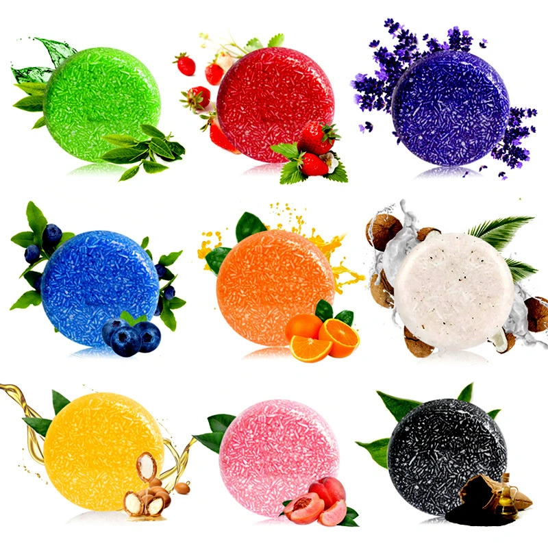 Pure Natural Fruit and Plant Ingredient Polygonum Multiflorum Shampoo bar Soap 1