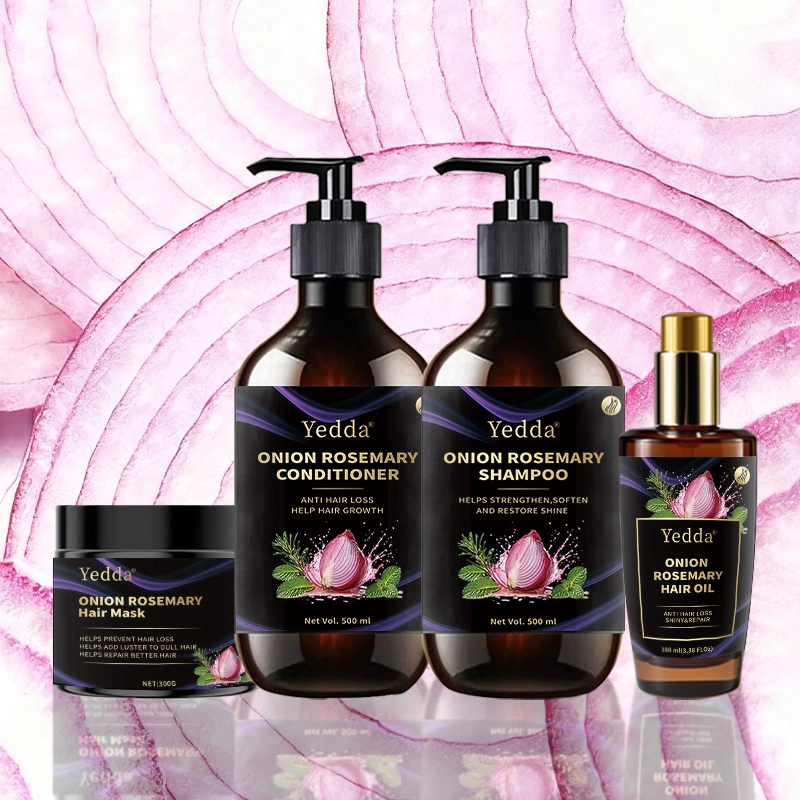 Natural organic onion anti-hair loss shampoo and conditioner set, hair growth, repair and moisturizing onion shampoo and conditioner 1