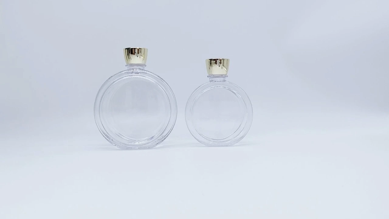 Glamorous 80ml/200ml sample sack Clear transparent PET Shampoo conditioner bottle 1