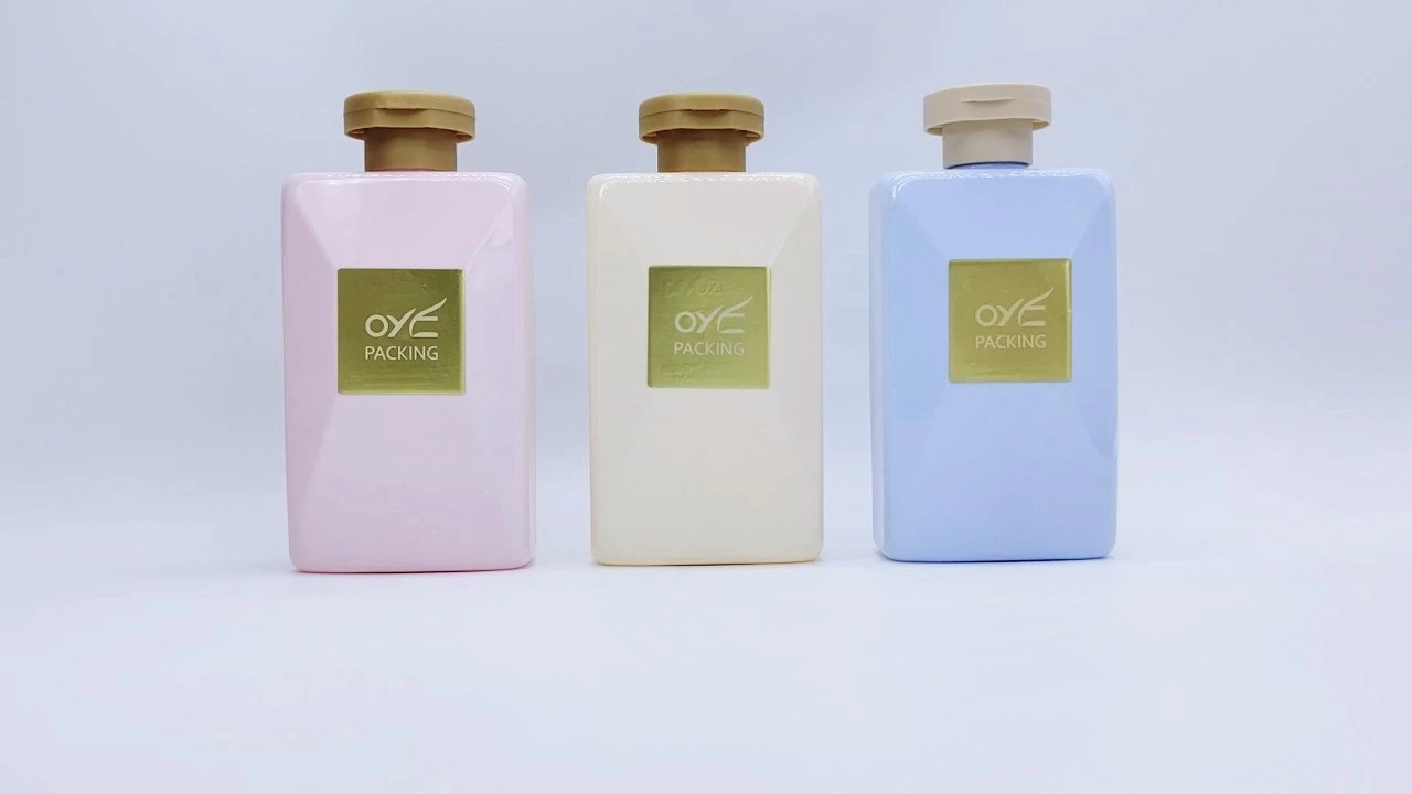 Glamorous 250ml PET Shampoo conditioner bottle for Skin care Packaging 1