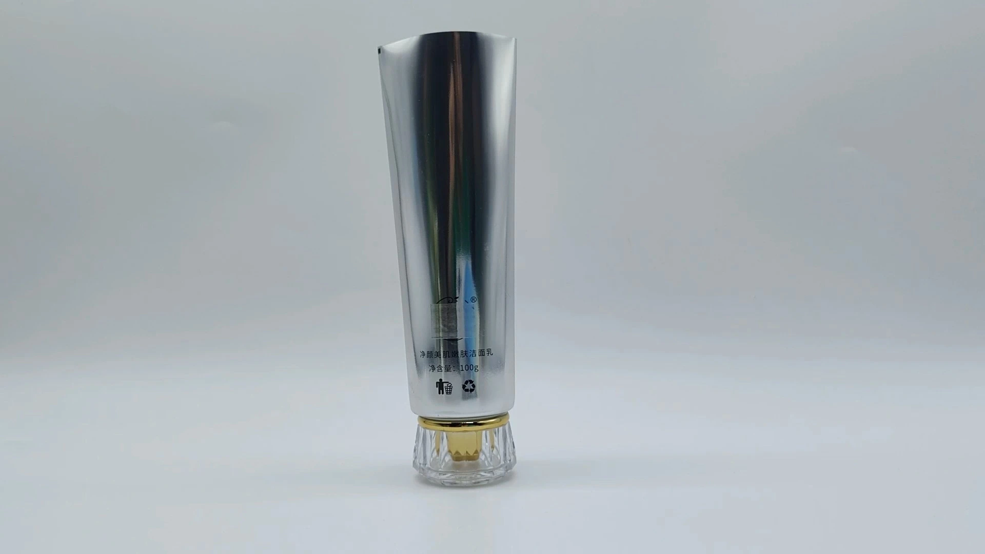 Tubo de plástico ovalado personalizado para crema de manos, suave y para el cuidado de la piel. 1