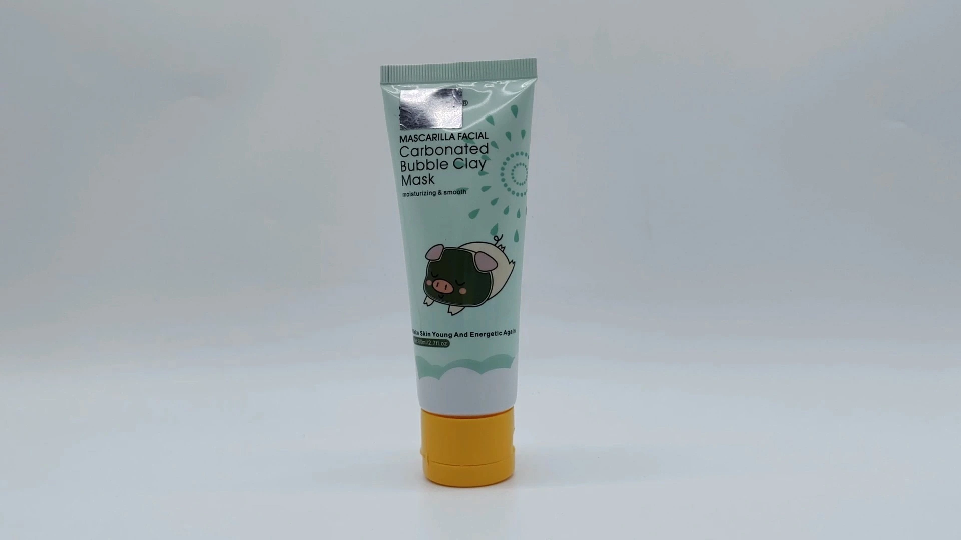 Tubos de embalaje de plástico cosmético de PE para crema de manos, desinfectante de manos y productos para el cuidado de la piel. 1