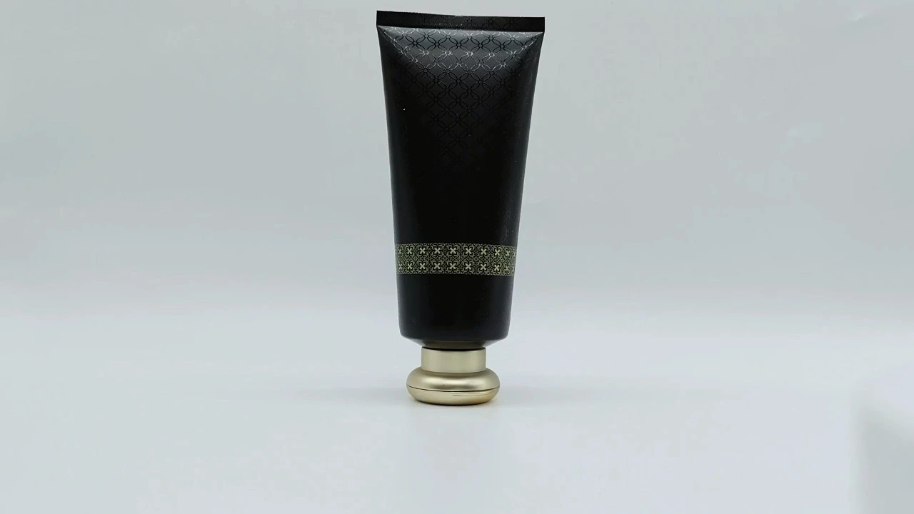 Tubo ovalado de polietileno para protección solar, envase de crema aislante, crema UV definitiva, tubo de plástico de 50 g 1