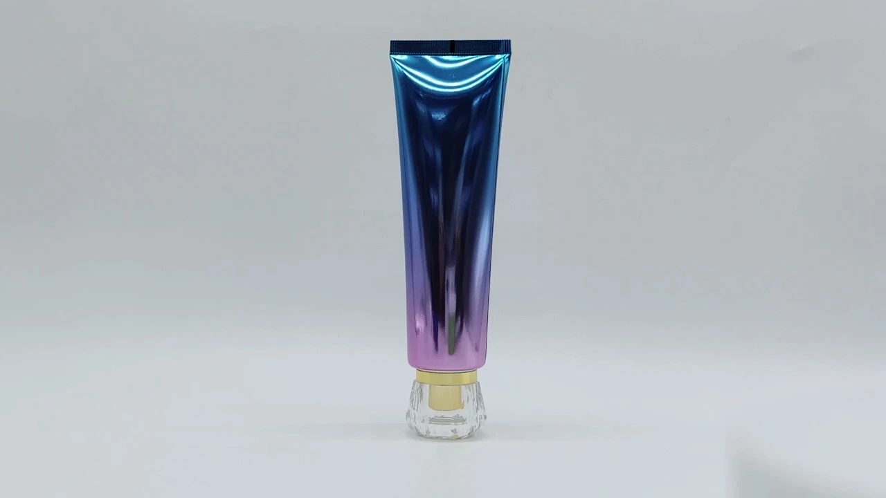 Brand Customized cosmetics cream whitening and moisturizing skin care Cream container Facial cleanser cream Packaging Tube 1
