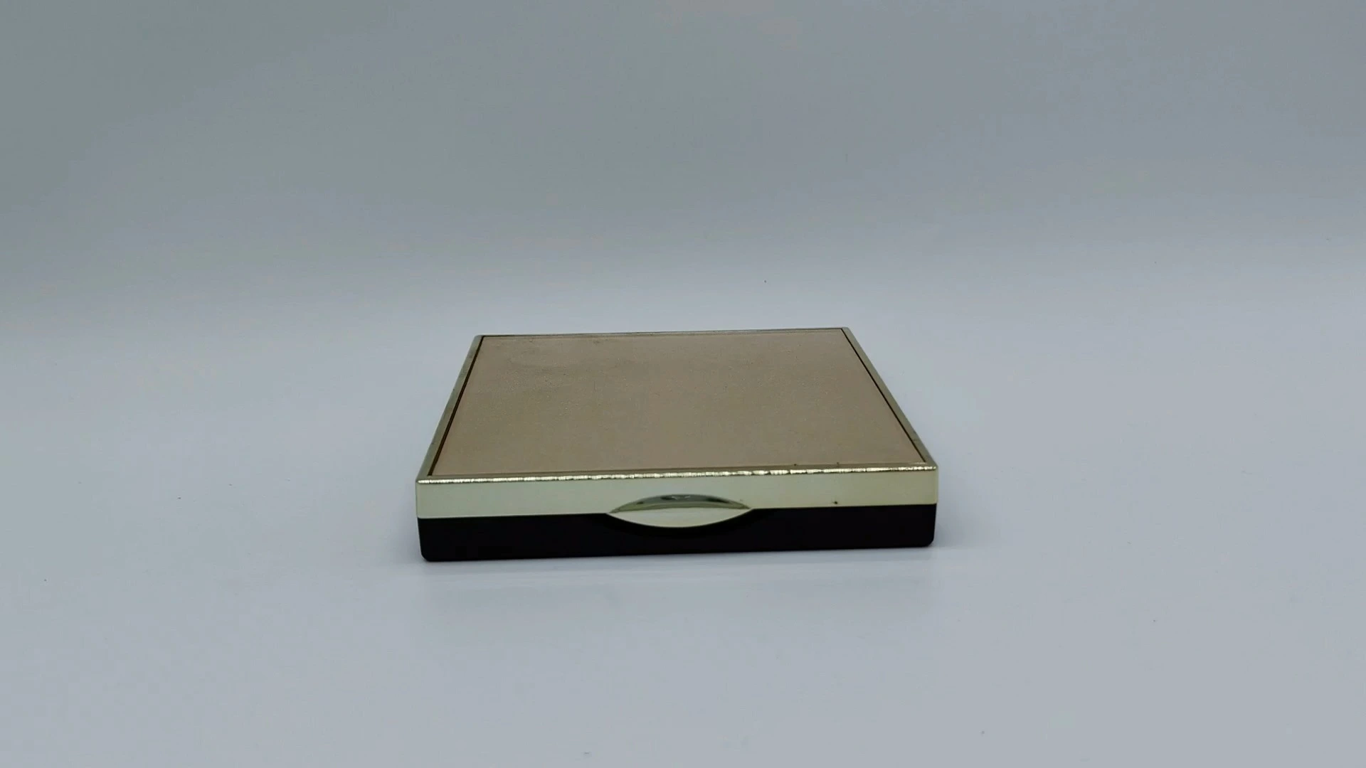 6-color black eye shadow box with mirror, used for cosmetics packaging empty container makeup palette 1