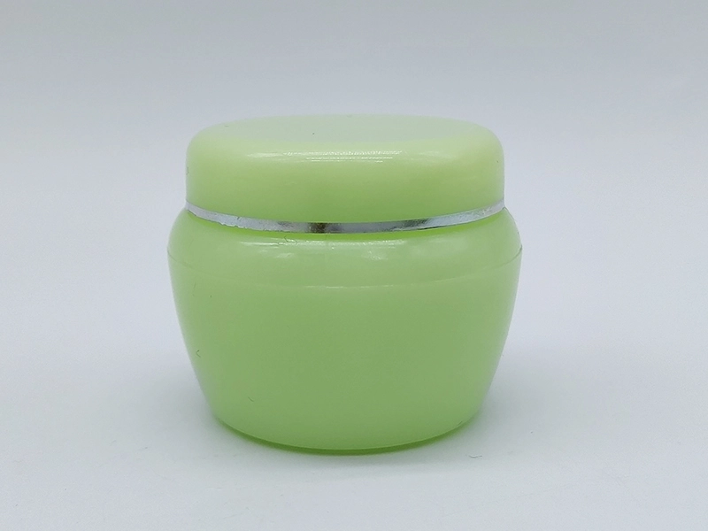 Glamorous Elegant Green Empty Cream Jars 1