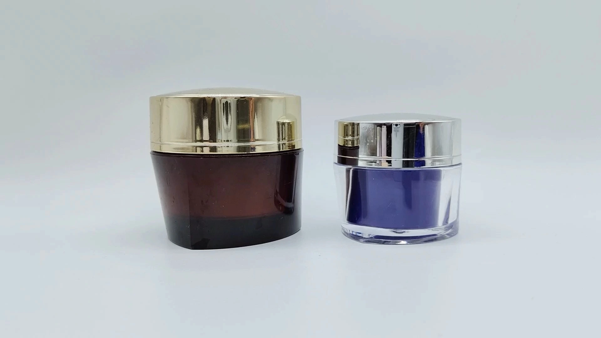 Envase de crema para el cuidado facial y de la piel de manos, de tamaño mediano y pequeño, de 50 ml y 15 ml, para envases cosméticos. 1