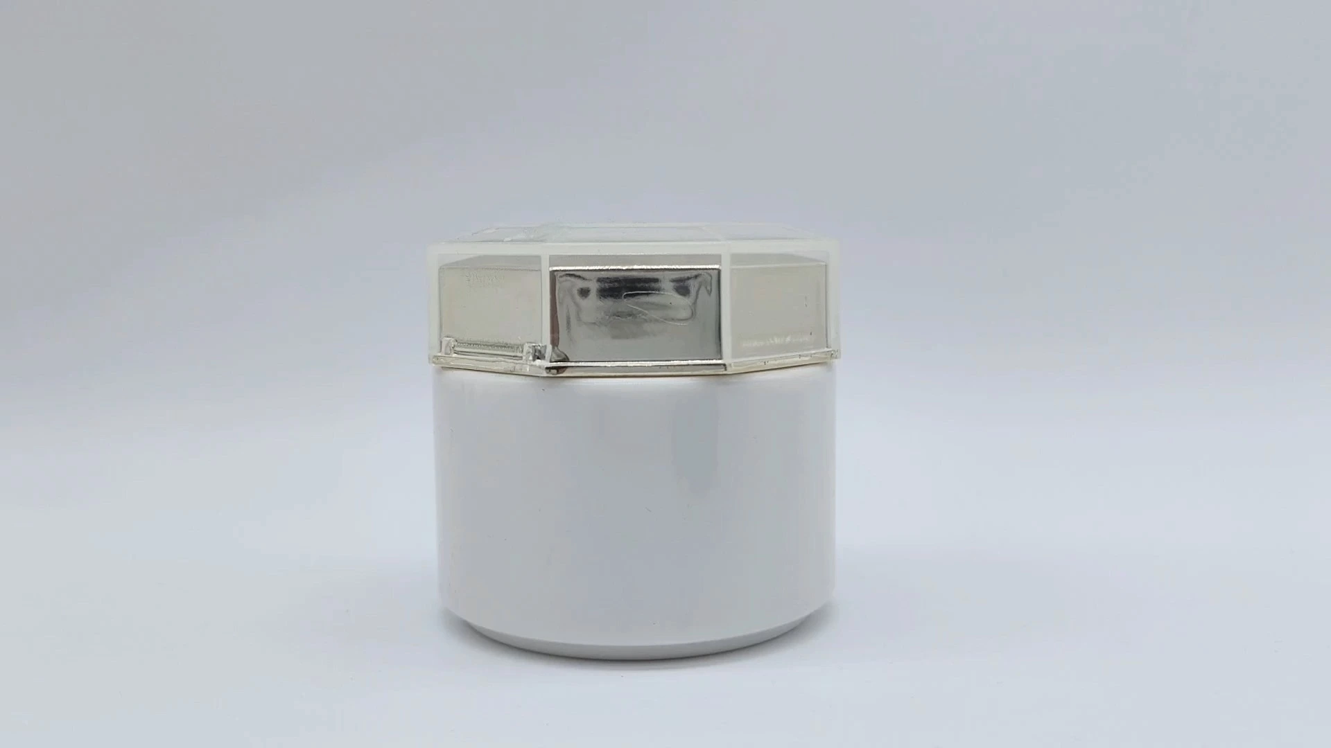 OEM/ODM Stilvolle 45 ml Kunststoff-PE-AS Gesichts-Hand-Hautpflegecremebehälter Kosmetikverpackungsgläser 1