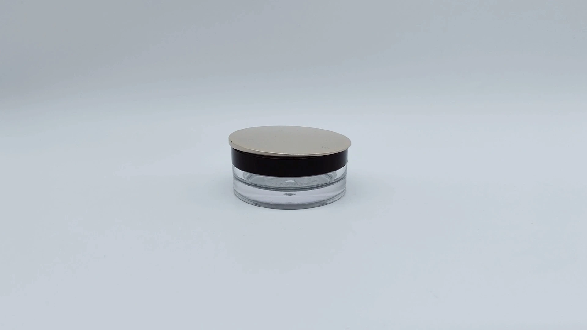 Envase de crema para el cuidado facial y de la piel, redondo, clásico, de tamaño pequeño, de 10 ml, de plástico PE-AS, para el cuidado facial y de la piel, envases cosméticos. 1