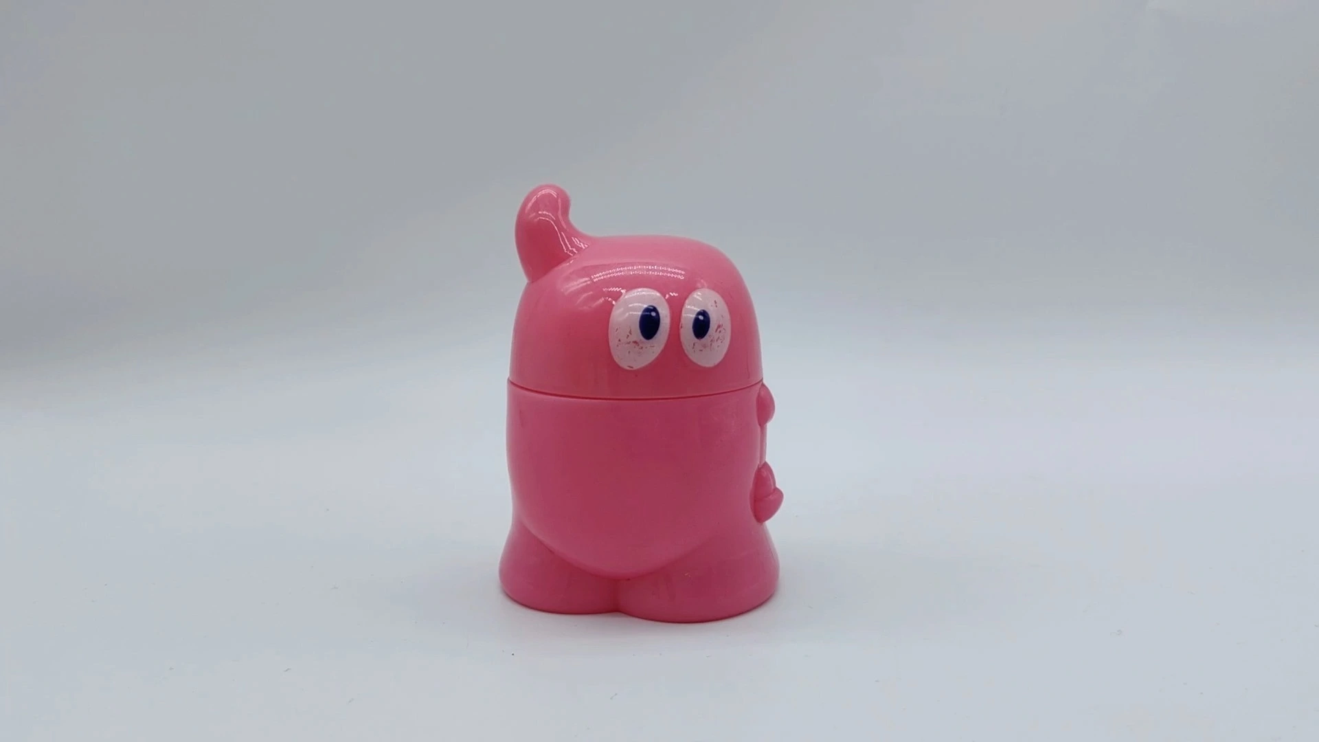 Envase de plástico PE para crema facial y cuidado de la piel, personalizado, OEM/ODM, con un encantador diseño infantil, color rosa, pequeño monstruo, 50 ml, envase para cosméticos 1