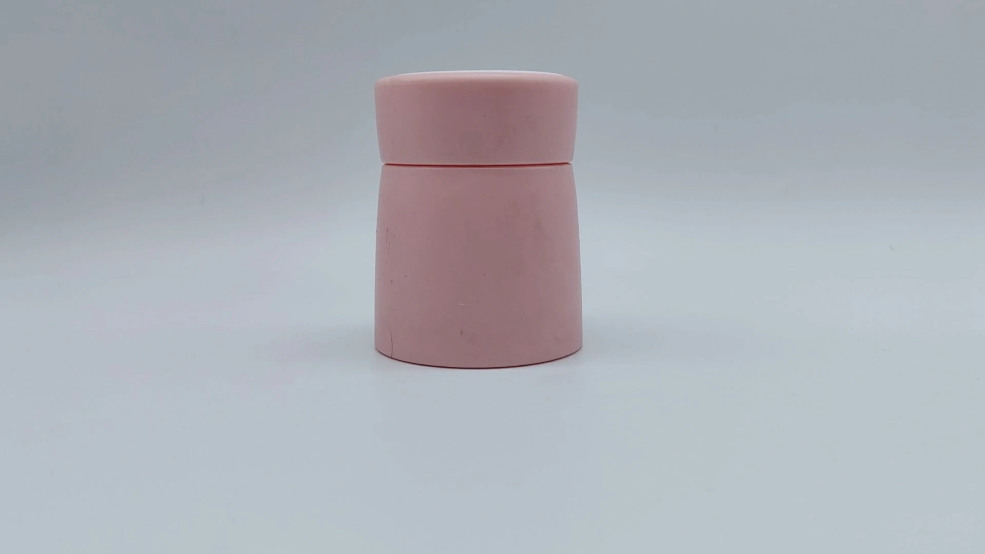 Niedriger Preis Benutzerdefinierte Runde Rosa 30 ml Kunststoff-PE Gesichts Hand Hautpflege Creme Container Kosmetische Verpackung 1