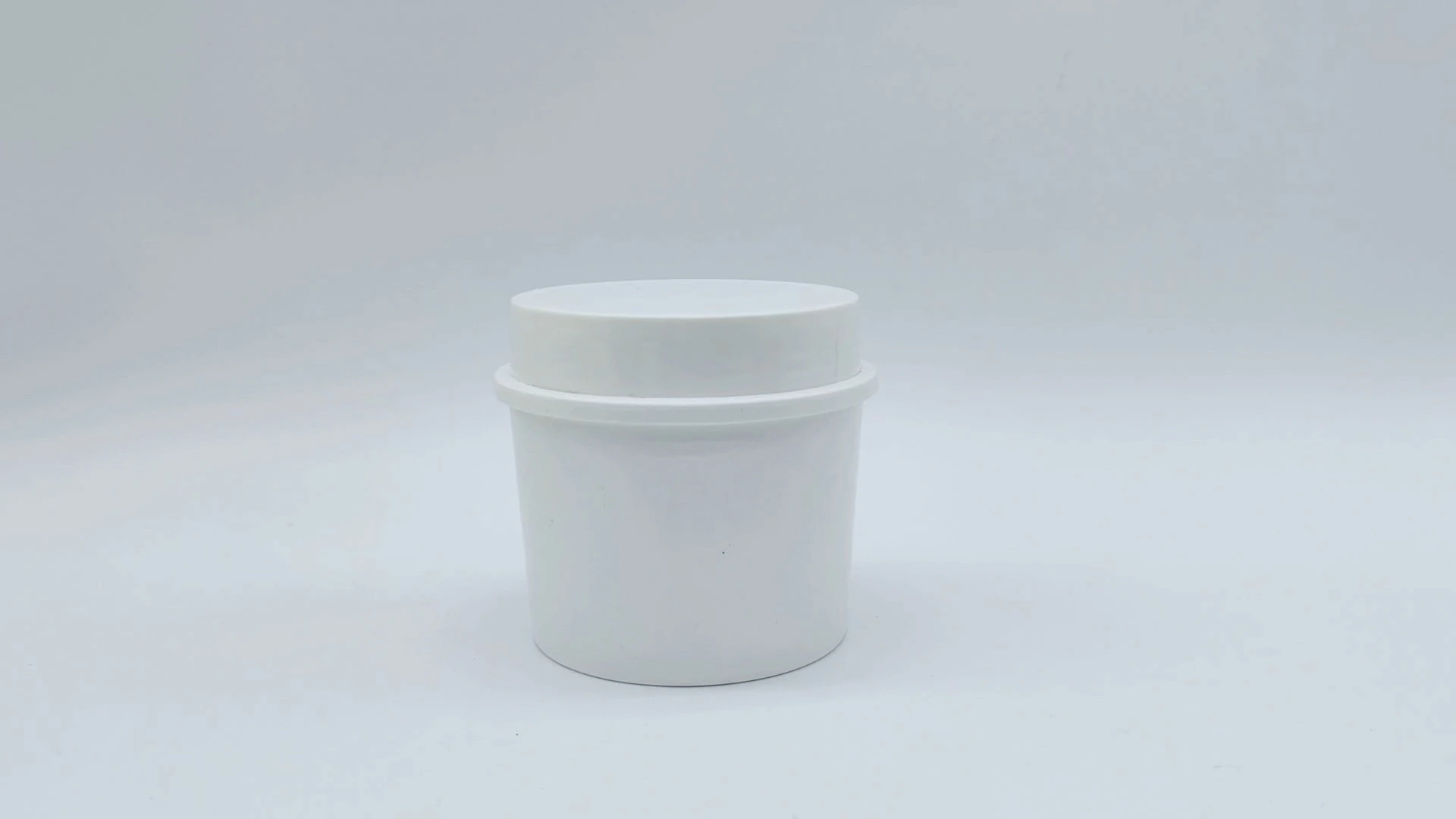 Envase de plástico PE blanco de 80 ml con tapa de rosca, personalizado, de alta calidad, para cremas faciales, cuidado de la piel y manos, para envases cosméticos. 1