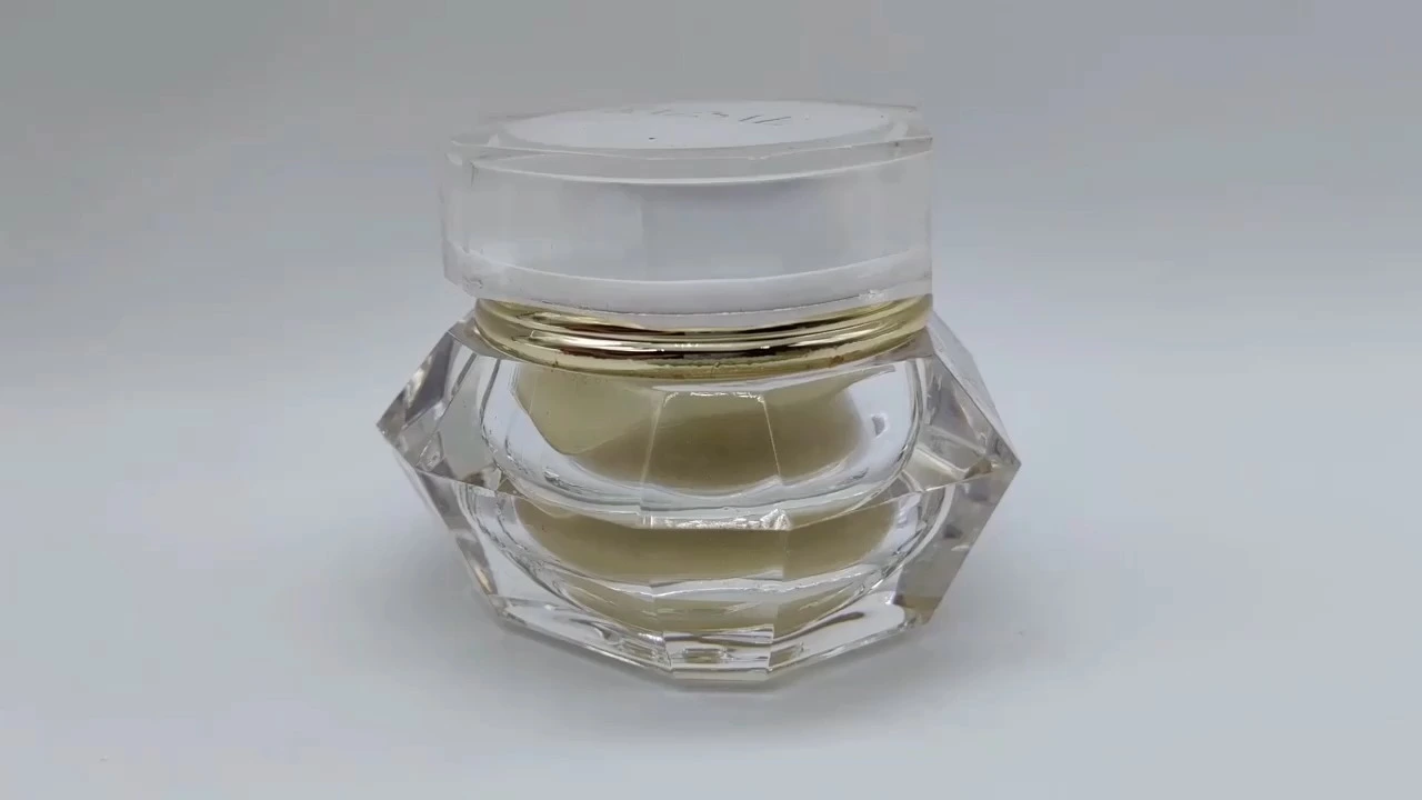 Envases de plástico PE-AS de 60 ml para crema facial y de manos, de lujo y elegantes. 1