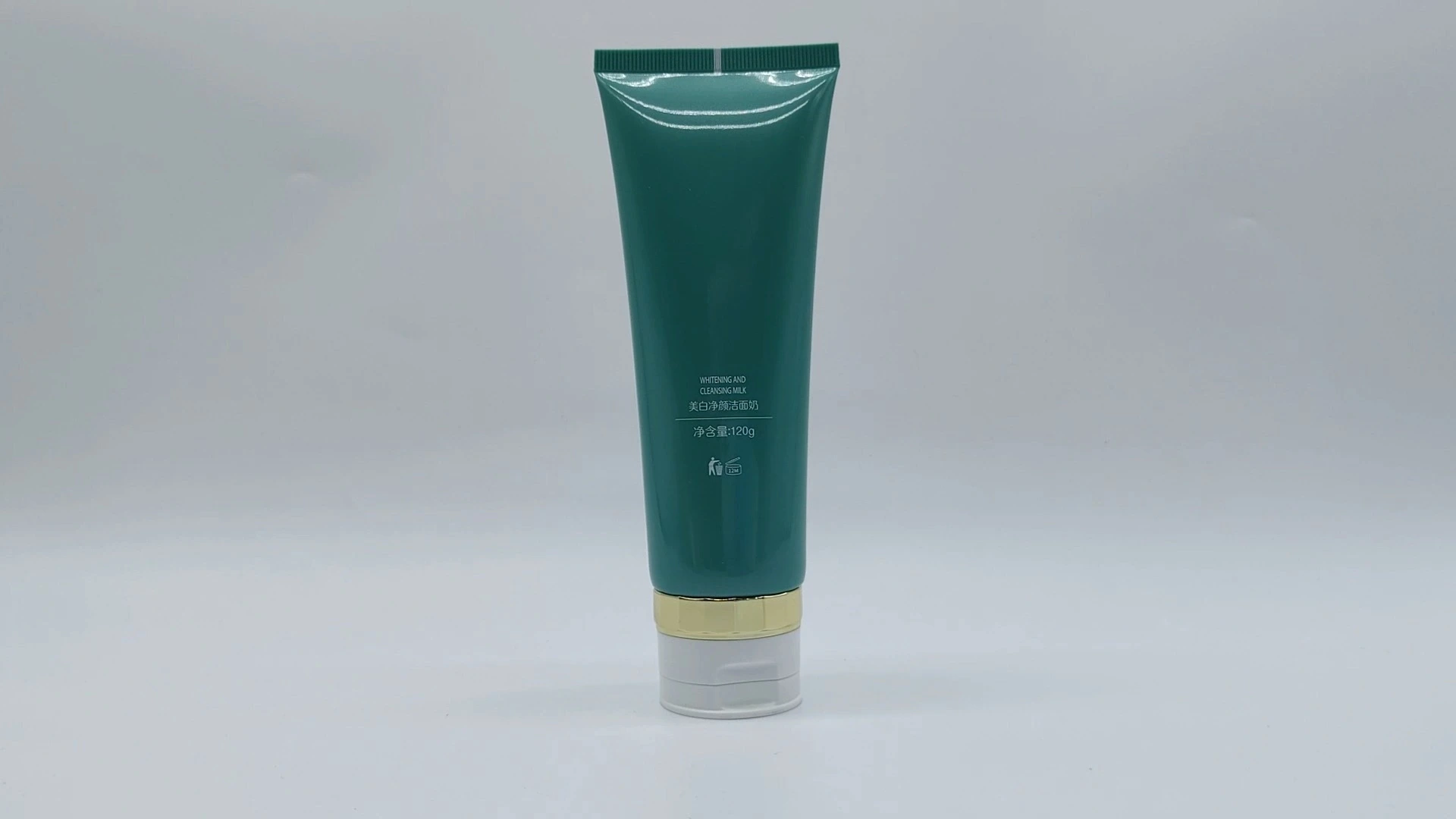 Tubo cosmético de PE suave de alta calidad para loción y crema, 120 g, con tapón de rosca. 1