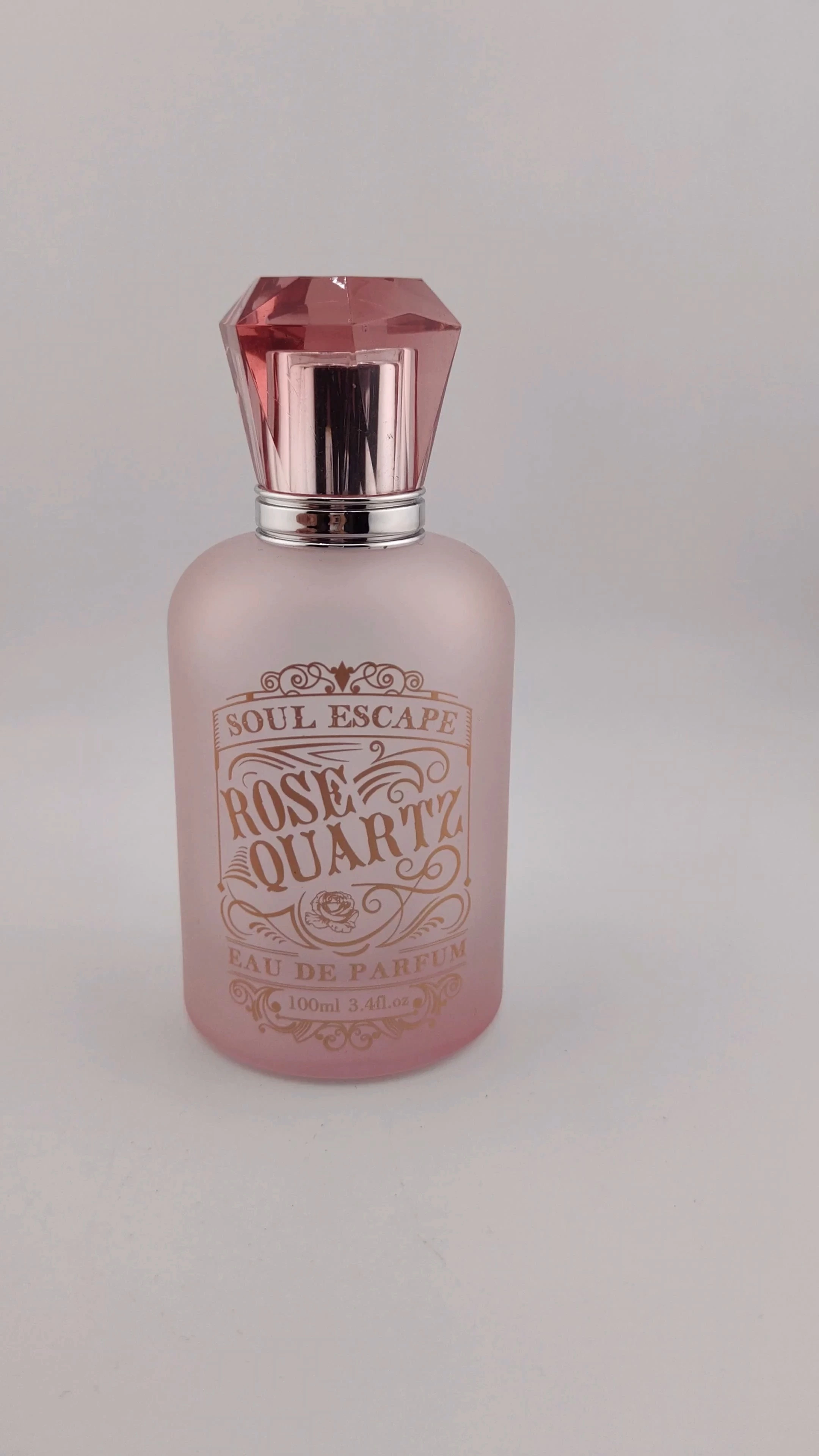 Competitive Price Perfume Bottle  Luxury Perfume Bottle 30ml 50ml 100ml Customize Shape Perfume Bottle Pink color Perfume Bottle 1