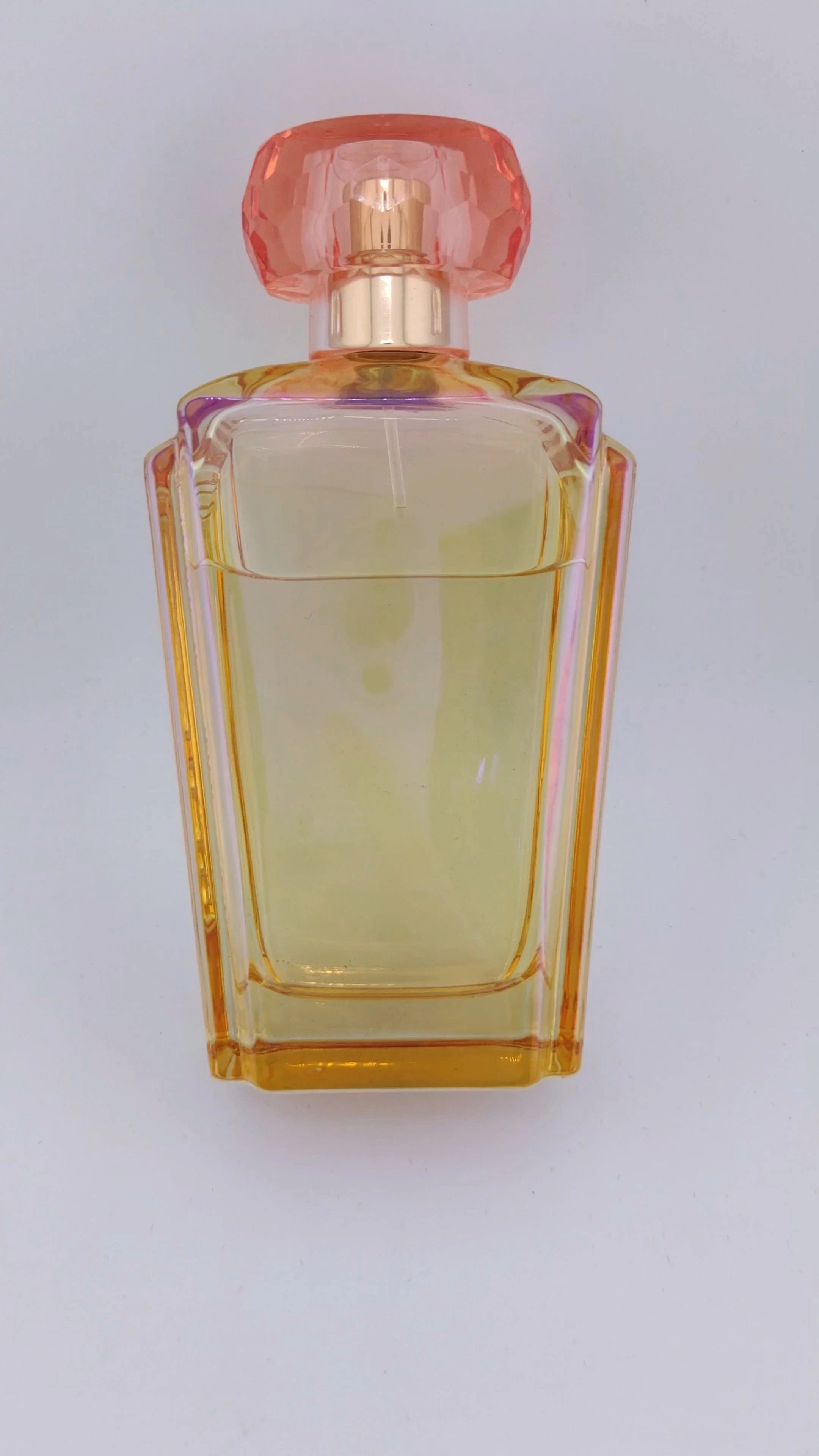 Botella de perfume ecológica, reciclable y glamurosa, duradera, de color dulce, 30 ml, 50 ml, 100 ml, vacía, de lujo, con atomizador, de cristal, de alta calidad, 30 ml, con caja de embalaje. 1