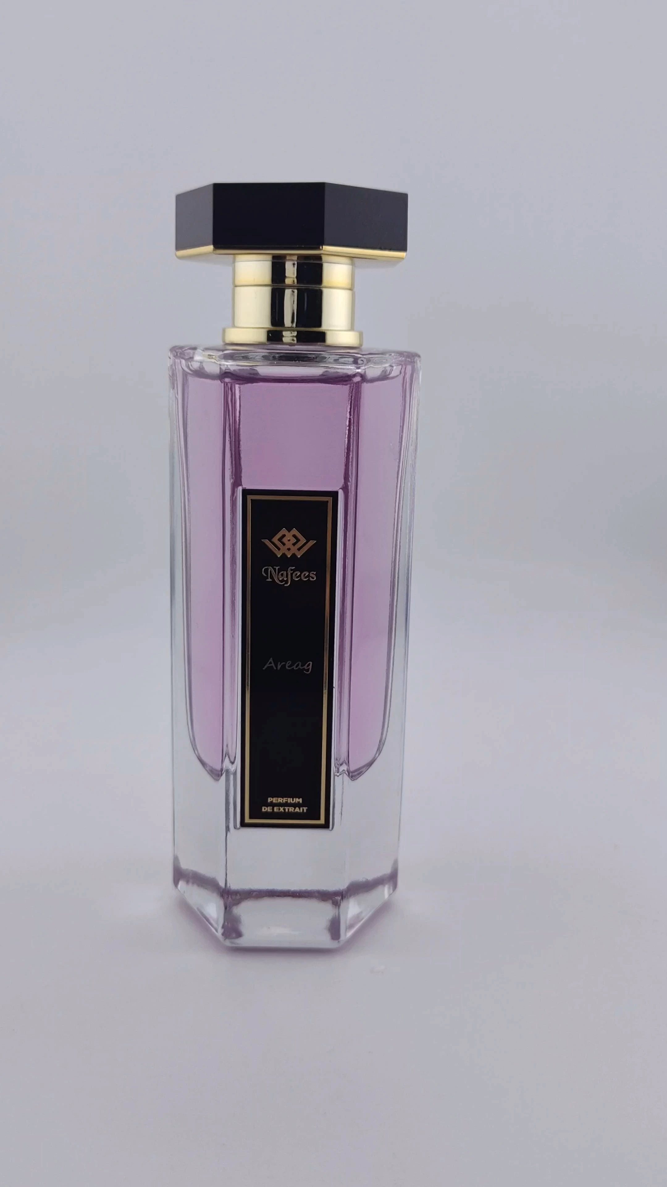 New design unique perfume bottle purple high quality perfume bottle exquisite perfume bottle 1
