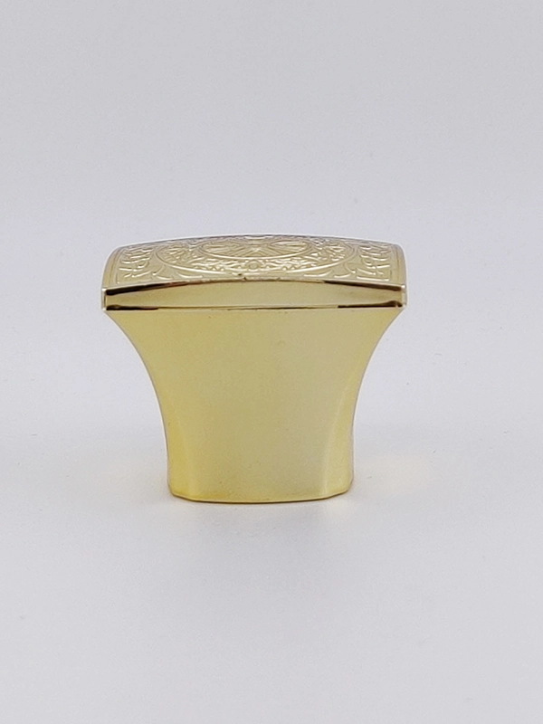 Tapas doradas universales personalizadas para botellas de perfume. 1