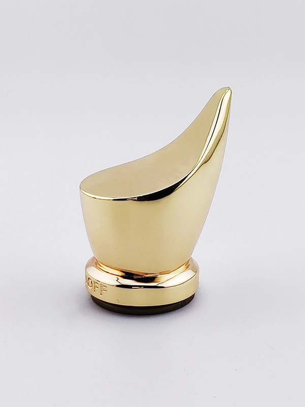 Muestra gratuita de tapa de perfume personalizada, tapas de aluminio y plástico de lujo para botellas de perfume. 1