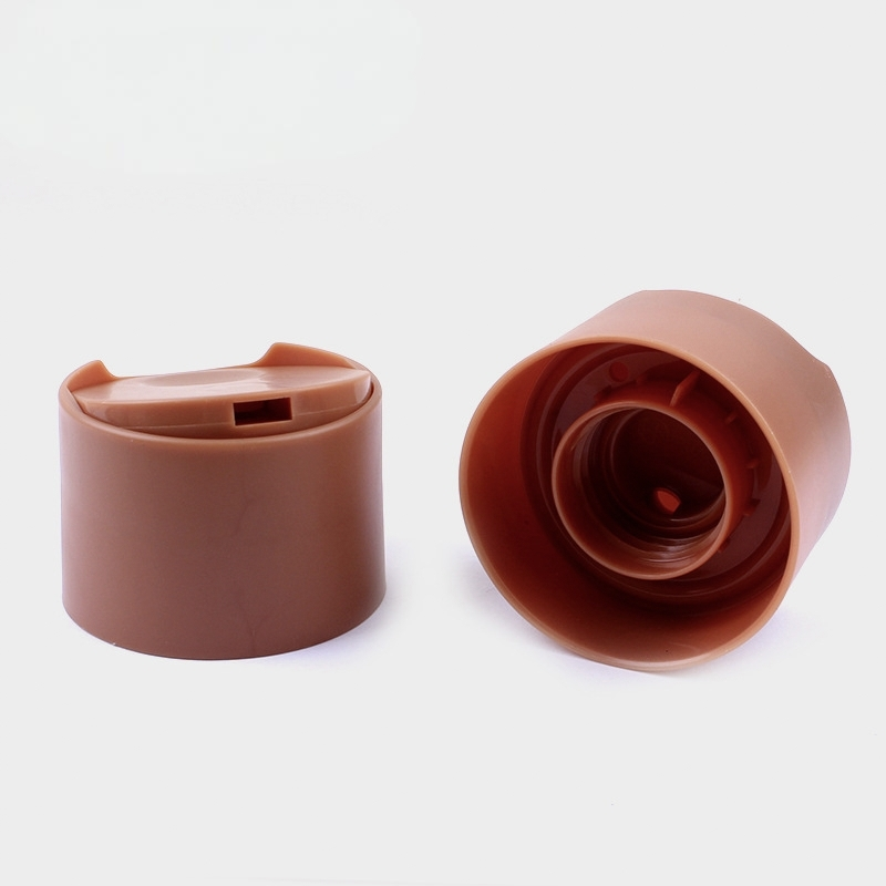 24/410 Plastic Press Cap, Disc Top Closure, Shampoo Bottle Cap, Lotion Dispensing Cap for Cosmetic Packaging 1