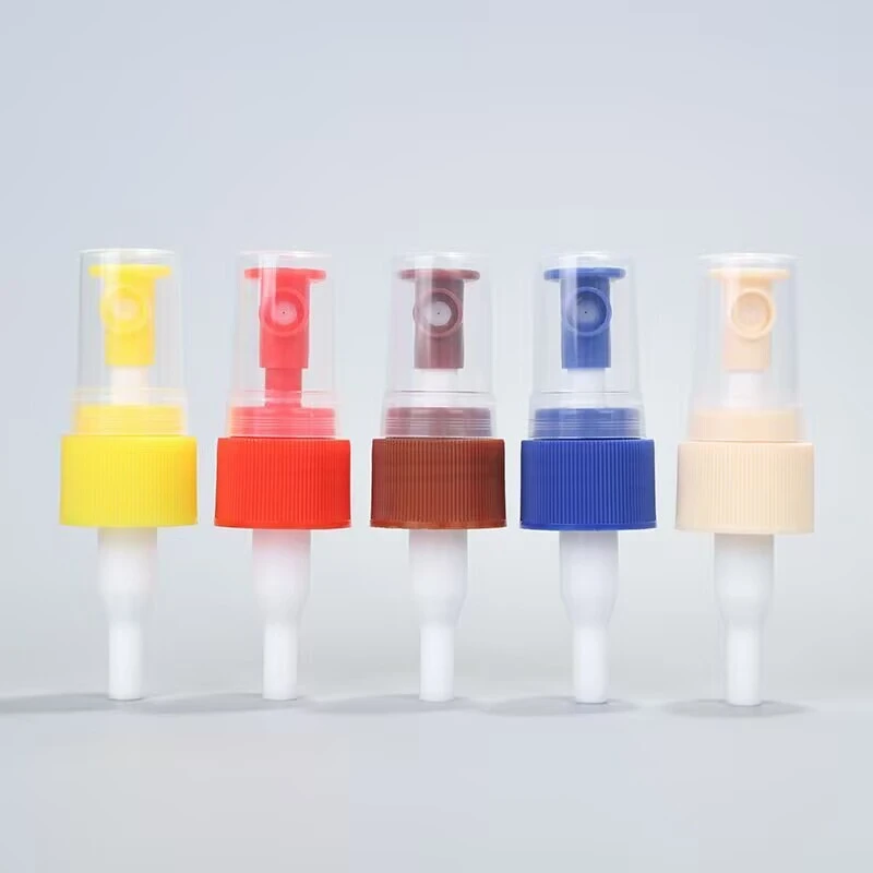 24/410 28/410 High-Output Mist Sprayer Pump | Aluminum & Bamboo Finish Fine Mist Sprayer for Disinfectants & Skincare 1