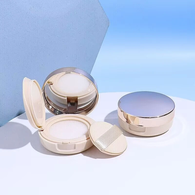 Mini 6g Oval Cushion Compact Case | Portable Empty Refillable Foundation Box for BB CC Cream & Concealer Packaging | Custom Makeup Container 1