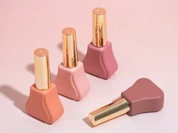 Glamorous Custom Packaging Empty 12ml Glass Bottle Fashion Nail Polishes Bottle with Brush 1