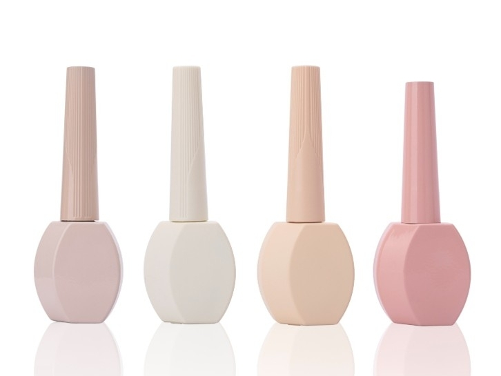 Customized Colors Freely Matching 11ml Empty Glass Fashion Nail Polishes Bottle with Brush 1