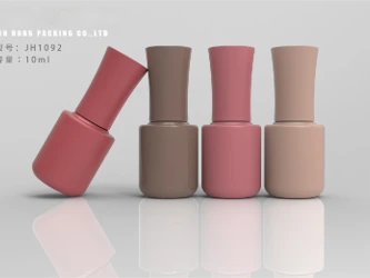 Original Factory Customized Logo Colors Freely Matching 10ml Empty Glass Fashion Nail Polishes Bottle with Brush 1