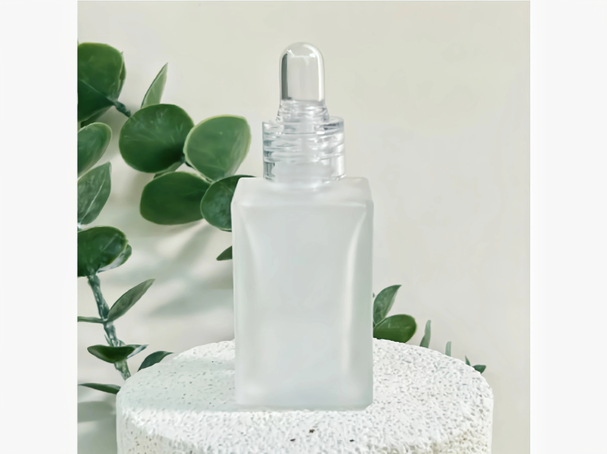 GlamorousPack Flacons en verre transparents carrés de 15 ml, personnalisés, pour cosmétiques, soins de la peau, huiles essentielles et sérums, avec compte-gouttes 1