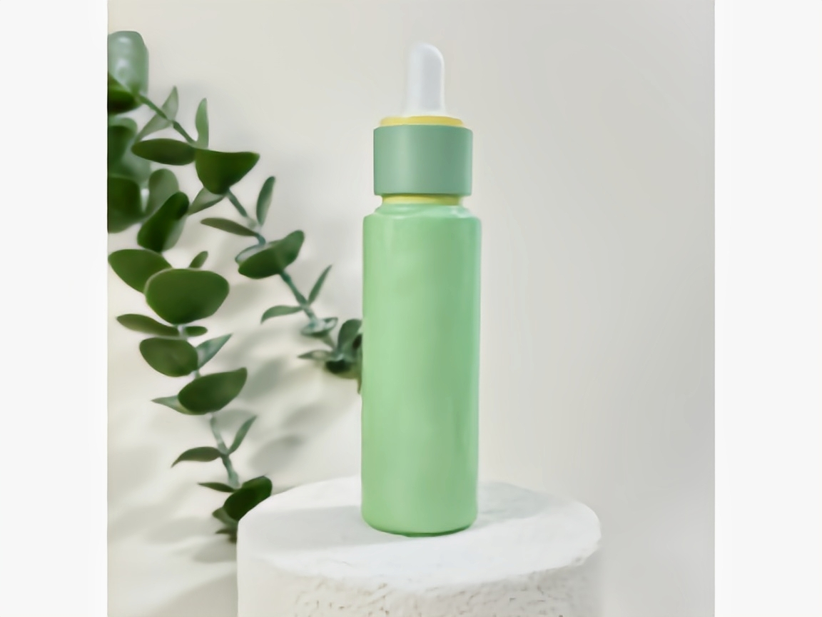 GlamorousPack 50ml Customized Light Green Cosmetic Skincare Essential Oil Serum Packaging Glass Bottles 1