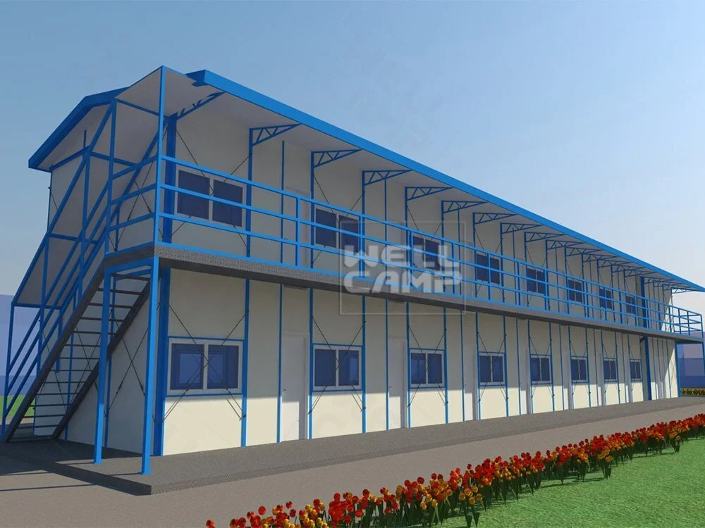 Широко используемый мобильный сборный дом для проживания, Wellcamp K-12 1