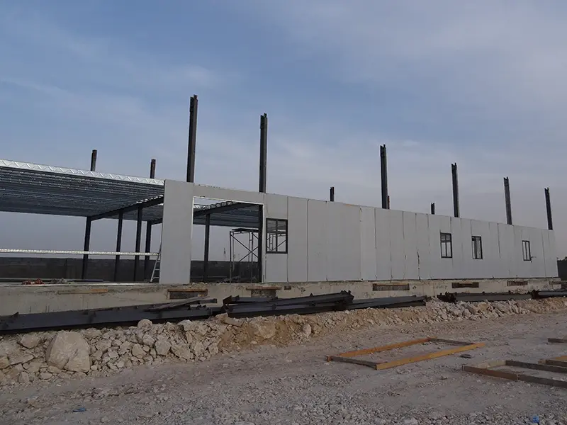 Sandwich Panel Modular Prefab House for Dormitory, Wellcamp T-14 7