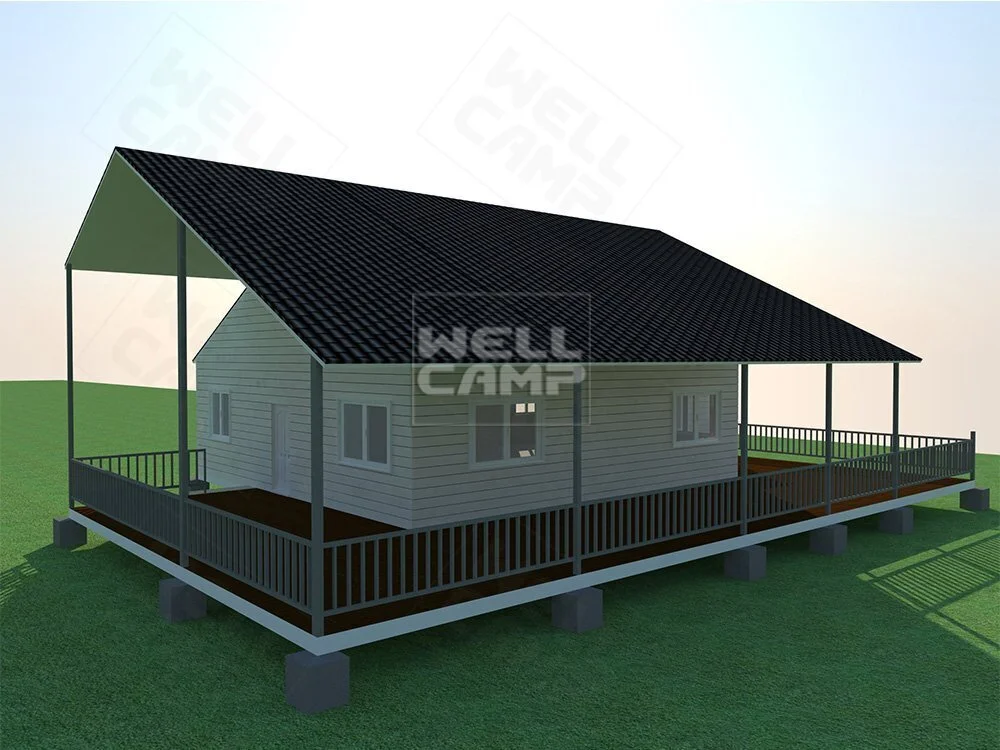 Nhà tiền chế mô-đun tiêu chuẩn tùy chỉnh sang trọng, Wellcamp CV-2 1