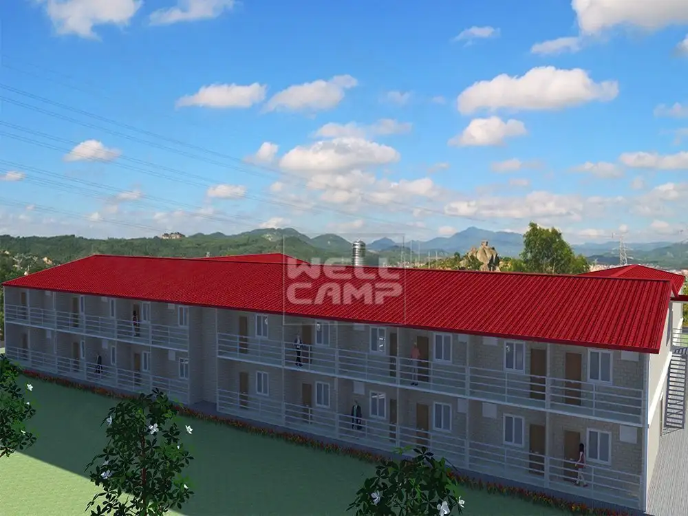 Tòa nhà Prefab mô-đun tiêu chuẩn tùy chỉnh sang trọng, Wellcamp CV-3 1