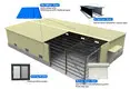 WELLCAMP, WELLCAMP prefab house, WELLCAMP container house frame steel workshop with brick wall 5