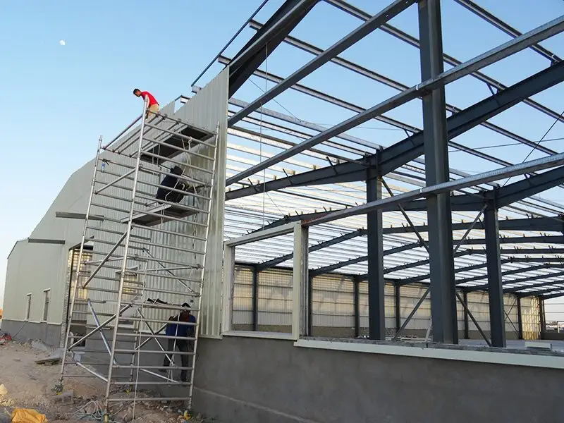 panel steel structure fast install online 8