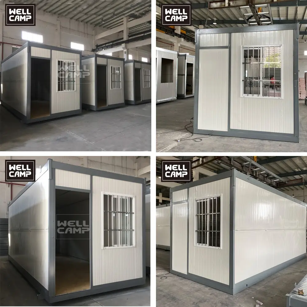 fast install detachable container house with walkway for office 3