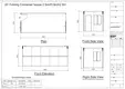fast install detachable container house with walkway for office 4